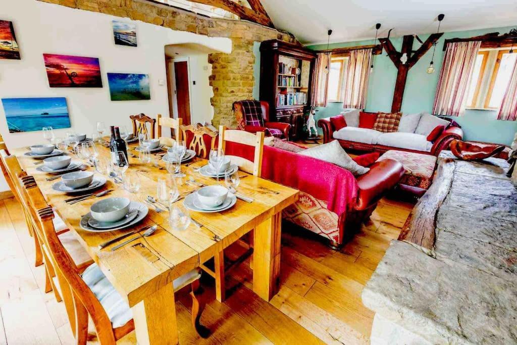 Four Bed Barn Conversion Junction 37 38 M1 Barnsley Exterior foto